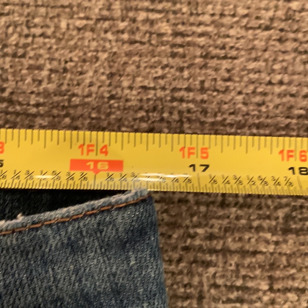 Joe's Jeans Medium Blue Denim Jean Shorts - Picture 5 of 7